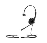 Yealink YHS34 Lite Mono Micro casque mousse à cordon QD/RJ9 - 1 écouteur