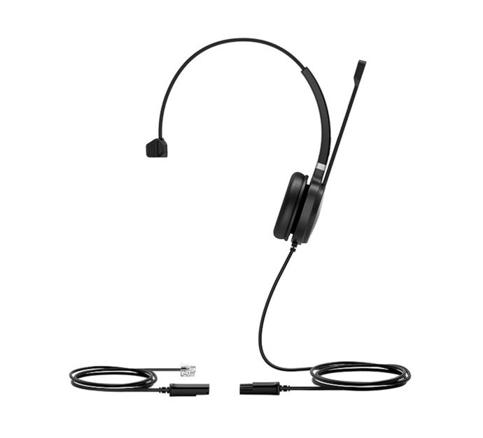 Yealink YHS36 Mono Micro casque avec cordon QD/RJ9 - 1 écouteur