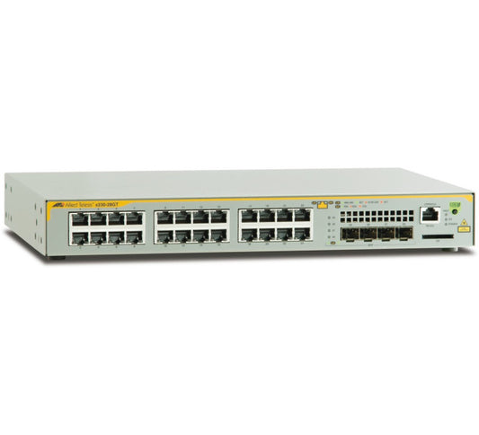 ALLIED TELESIS L2+ managed switch, 24 x 10/100/1000Mbps, 4 x SF/ AT-X230-28GT-50