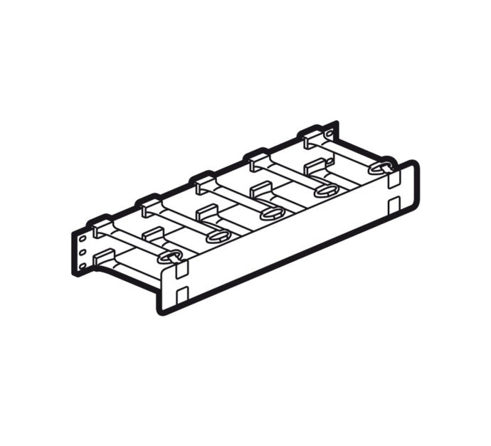 LEGRAND Panneau de gestion de cordons 19pouces 1U prof. 172mm pour Racks 19pouce