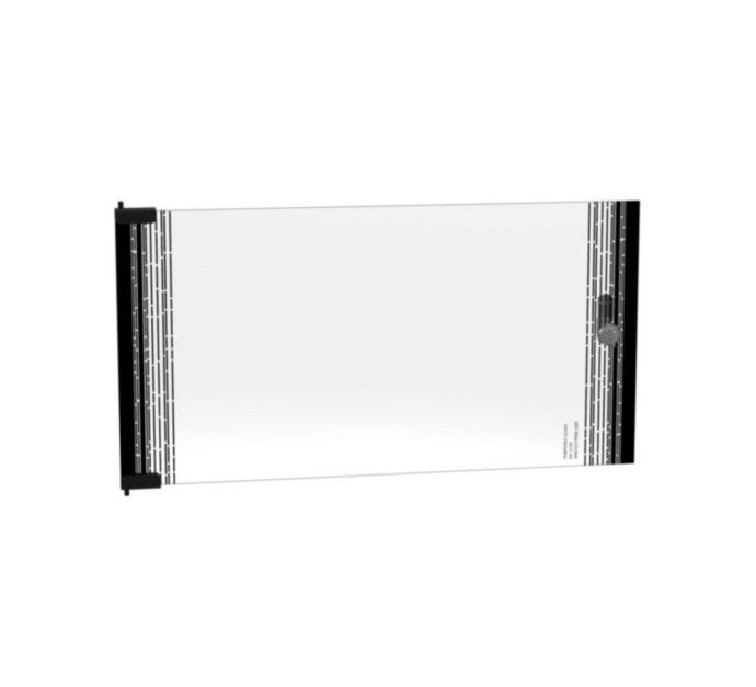 LEGRAND Porte en verre complète pour coffret Linkeo 19pouces 6U RAL7016