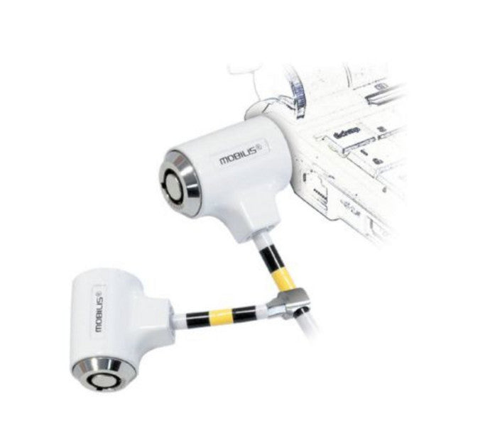 Twin lock white