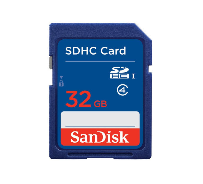 SanDisk 32GB SDHC Class 4 Mem Card