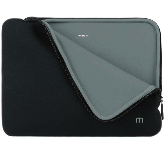 MOBILIS Housse d ordinateur portable Skin 12.5" - 14" - Noir/Gris