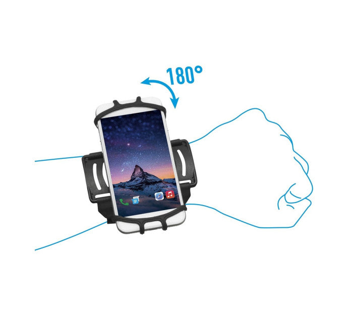 MOBILIS Brassard pour téléphone portable 5-7" - Noir