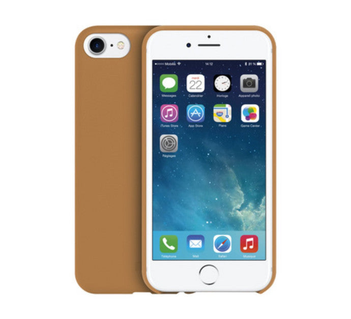 MOBILIS Coque de protection Origine pour iPhone 7/6/6S - Camel