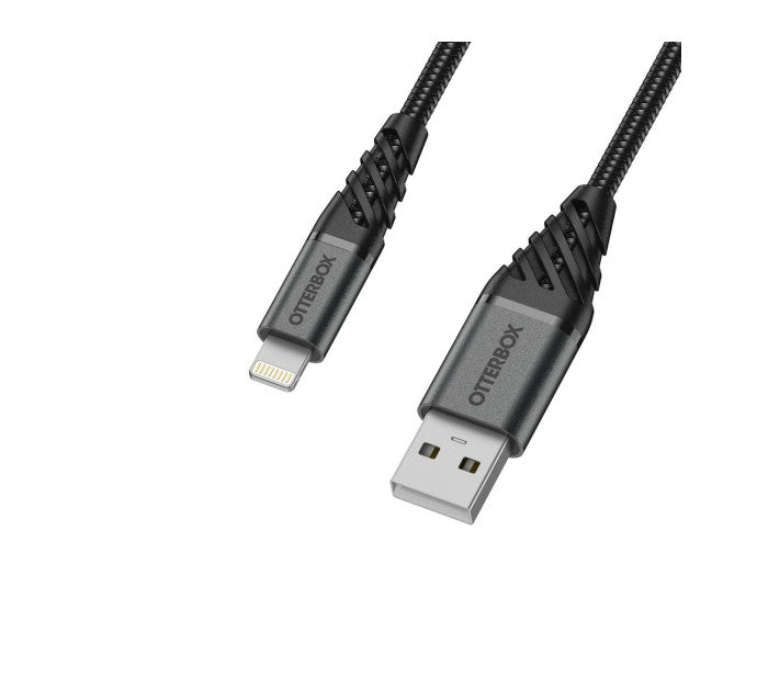 Premium Cable USB A-Lightning 2M Black