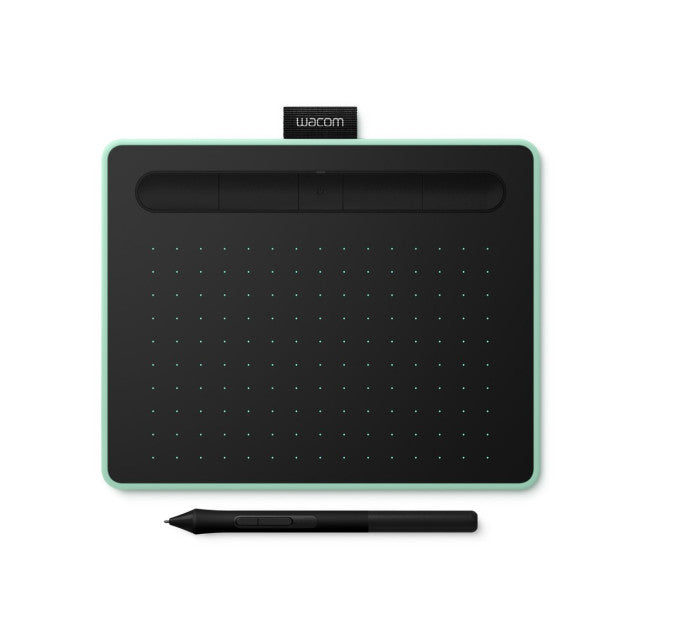 WACOM Tablette graphique Bluetooth à stylet Intuos - S -  A6 - USB - Pistache