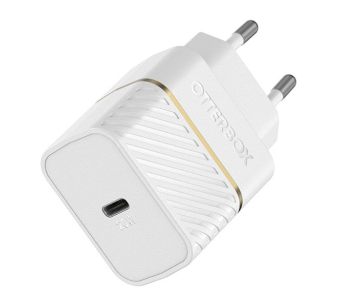 EU Wall Charger20W 1X USB-C20W USBPD WHT
