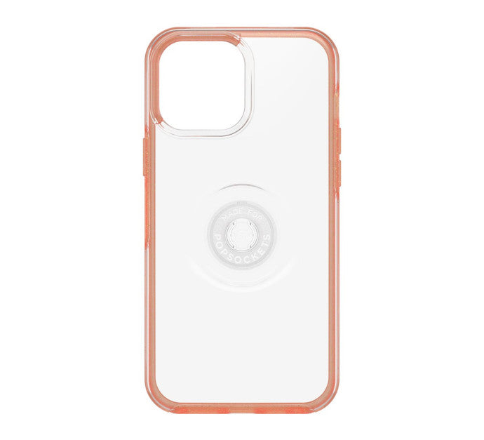 Otter+Pop Symmetry Clear NEW IP 12 PRO MAX Melondramatic - clear/coral