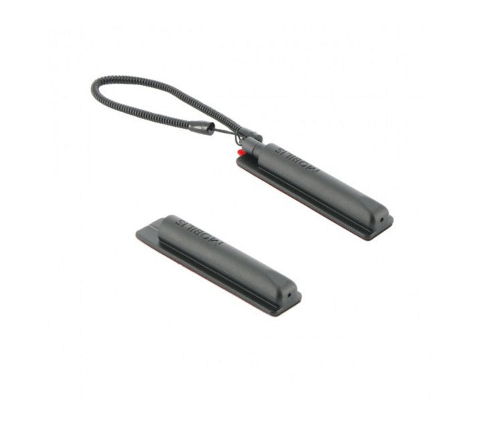 Pack of 10 Adhesive Stylus Holder-Blk+re