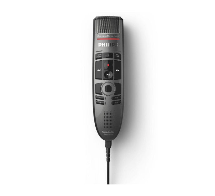 PHILIPS SpeechMike Premium Touch SMP3700/3800 : Micro de dictée, USB 2.0, type A