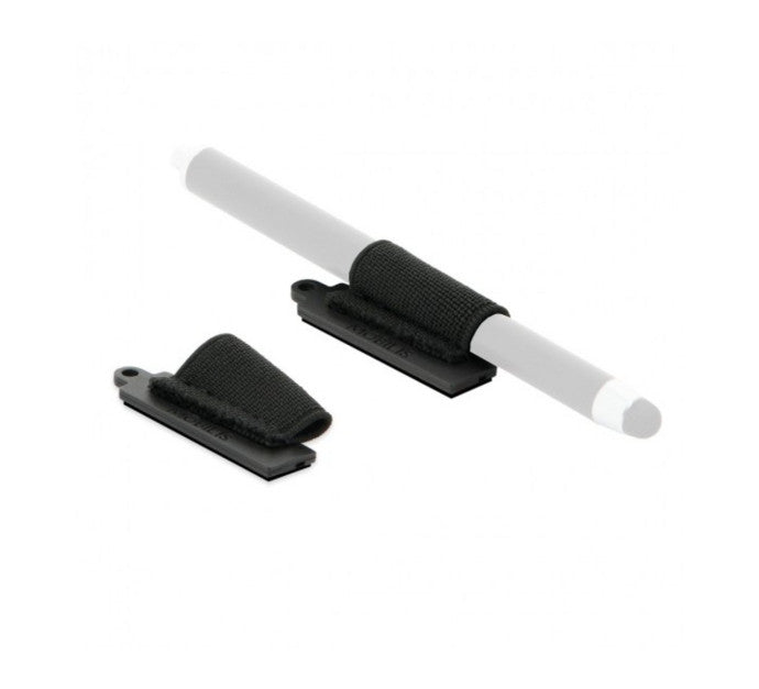Pack of 10 Adhesive Unv Stylus Holder-Bl