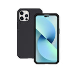 MOBILIS Coque antimicrobien SPECTRUM pour IPhone14/13 - 100% RECYCLÉE - Noir