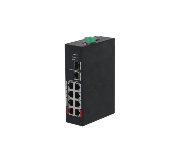 Dahua PFS3110-8ET-96-V2 Commutateur de bureau non géré 10 ports avec 8 ports PoE