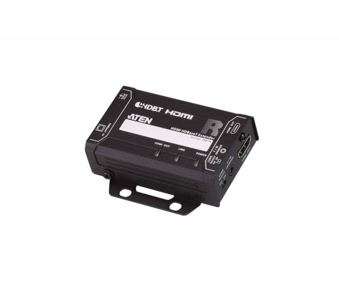 ATEN VE811R - 4096 x 2160 pixels - Récepteur AV - Avec fil - Compatibilité 3D - Noir - HDCP