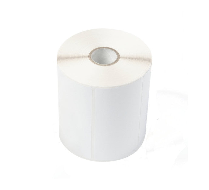 6 x Paper coated white 500 pieces/roll