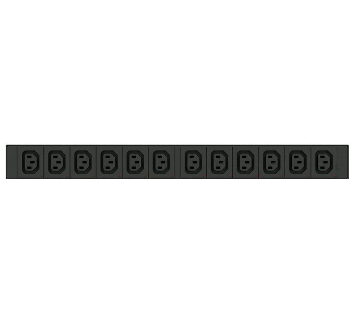 PDU IP 1U 16A 12 p. 12x C13 IEC309 switch+mesure