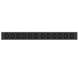 PDU IP 1U 16A 12 p. 12x C13 IEC309 switch+mesure