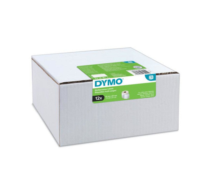 DYMO Etiquettes LabelWriter 12 x 1000 étiquettes