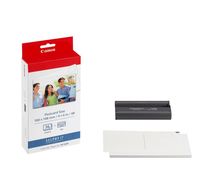Kit cartouche CANON KC-36IP + Papier 10x15cm - Noir