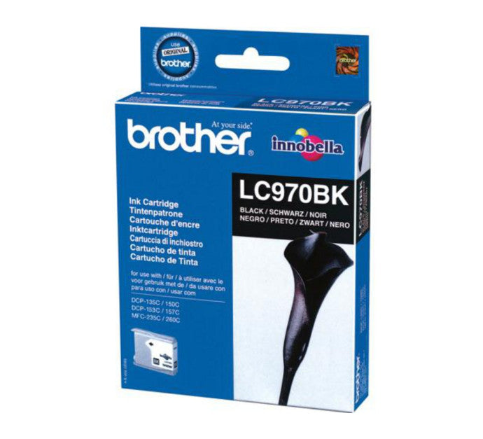 Cartouche BROTHER LC970BKBP - Noir