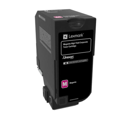 Toner LEXMARK 74C2HME CS725 - Magenta