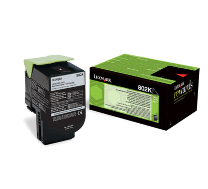 Toner LEXMARK 80C20K0 80C20K0 - Noir