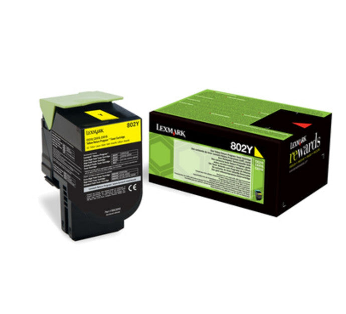 Return Toner YL 802C
