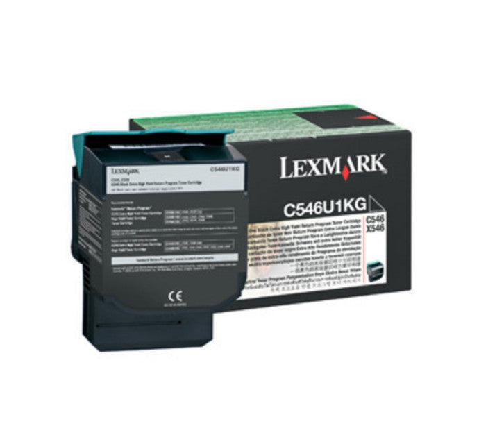 Toner LEXMARK C546U1KG C546 X546 - Noir