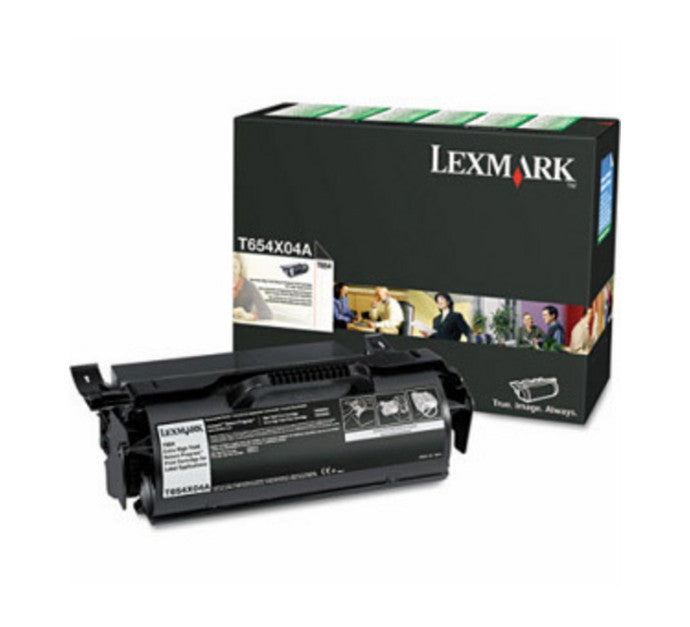 Toner LEXMARK T654X80G T654, T656 - Yellow