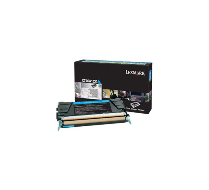 Toner LEXMARK 734646346610 X746, X748 - Cyan