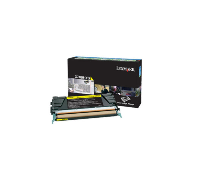 Toner LEXMARK X748H1YG X748 - Yellow