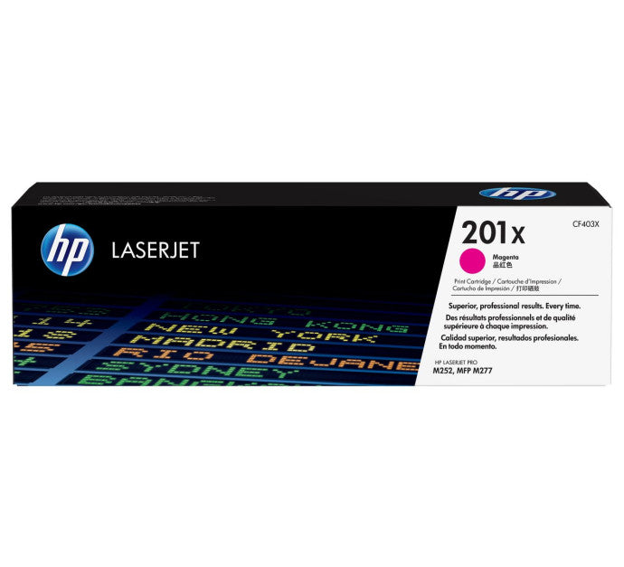 Toner HP CF403X n°201X - Magenta