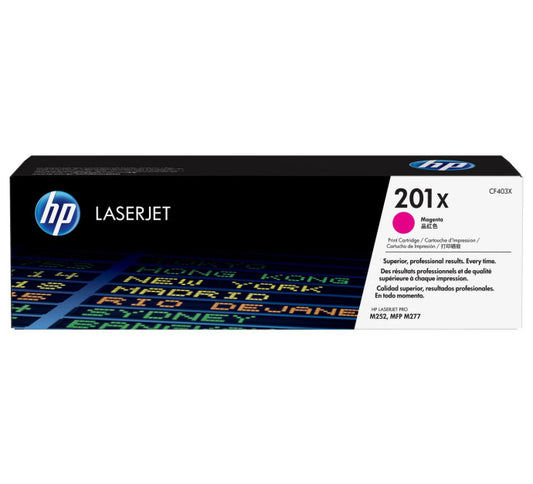 Toner HP CF403X n°201X - Magenta