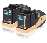 Pack de 2 Toner EPSON C13S050608 AL-C93 - Cyan