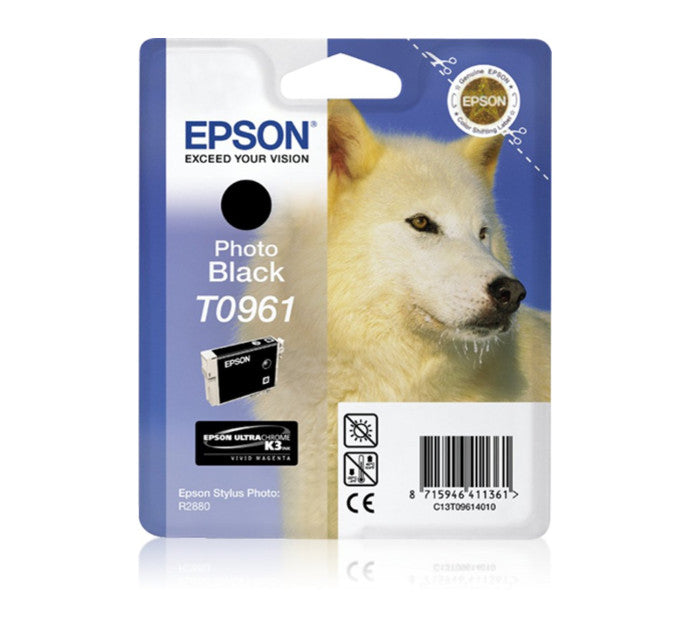 Cartouche EPSON C13T09614010 T0961 - Noir