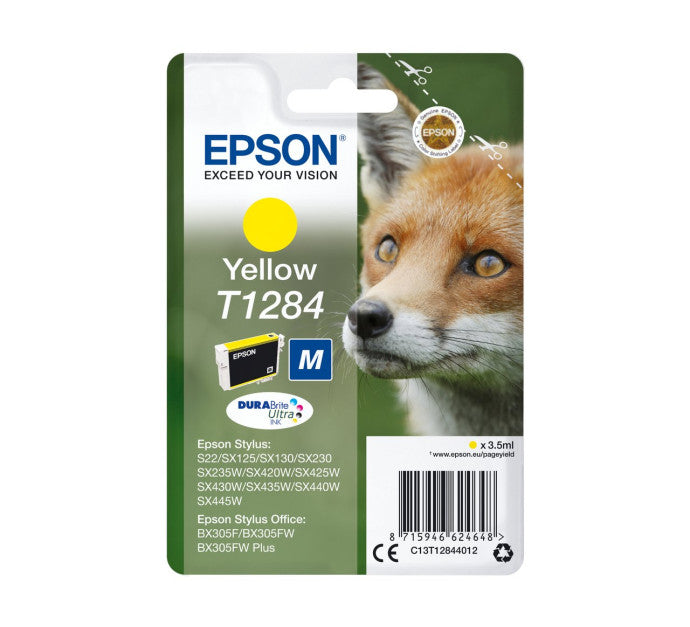 Cartouche EPSON C13T12844012 T1284 - Yellow