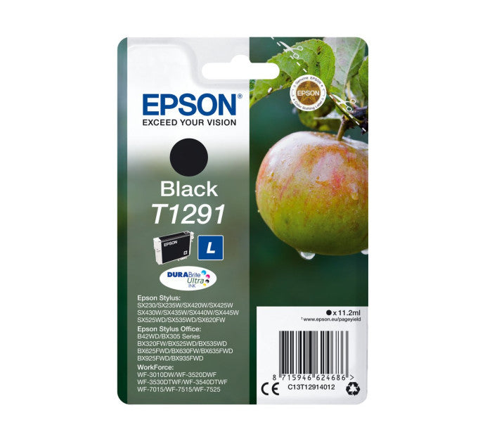 Cartouche EPSON C13T12914012 T1291 - Noir