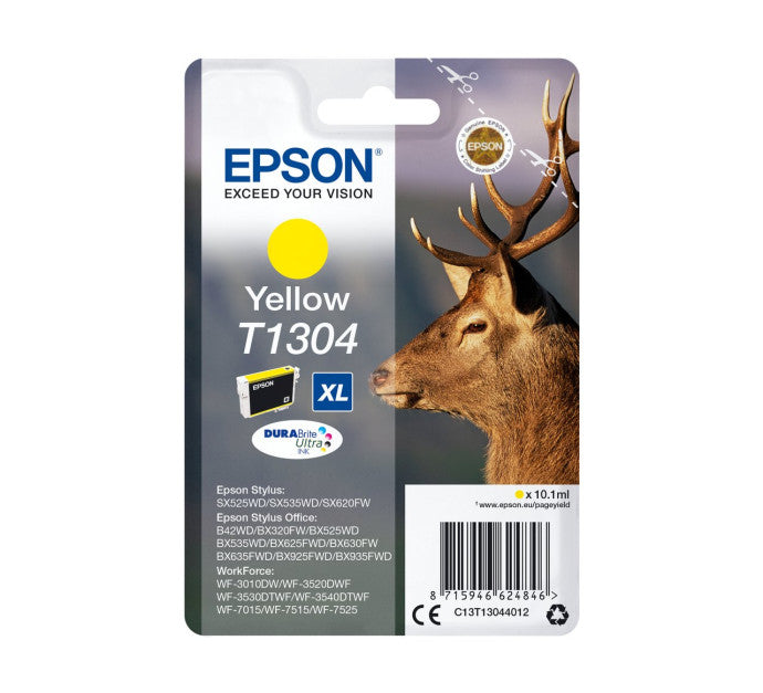 Cartouche EPSON C13T13044012 T1304 - Yellow