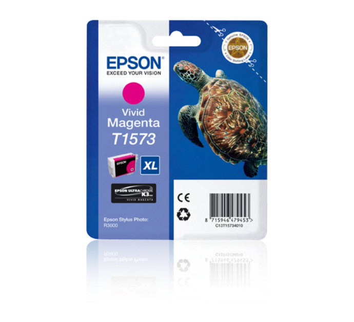 Cartouche EPSON C13T15734010 T1573 - Magenta