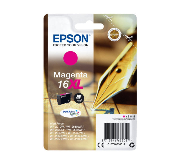 Cartouche EPSON C13T16334012 16XL - Magenta