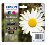 Cartouche EPSON C13T18064012 - Noir + 3 couleurs