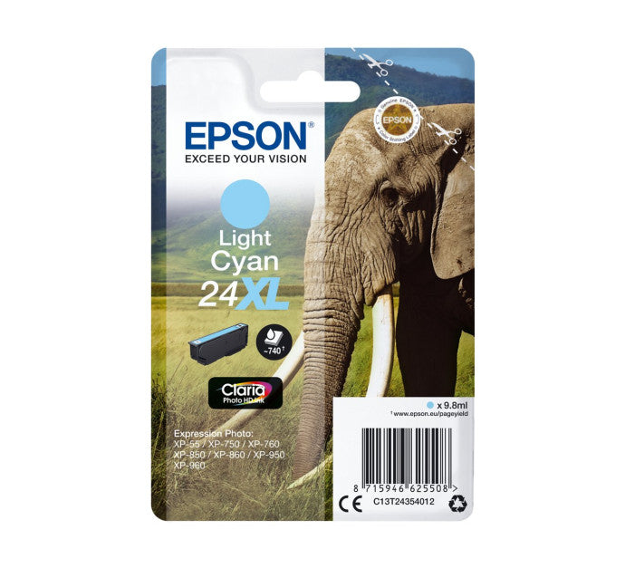 Cartouche EPSON C13T24354012 24XL - Cyan