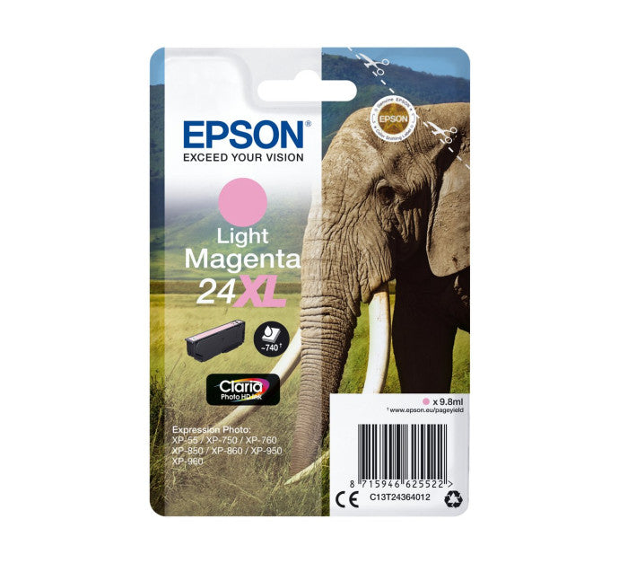 Cartouche EPSON C13T24364012 24XL - Magenta