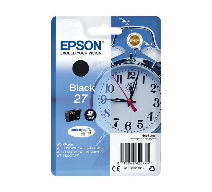 Ink/27 Alarm Clock 6.2ml BK