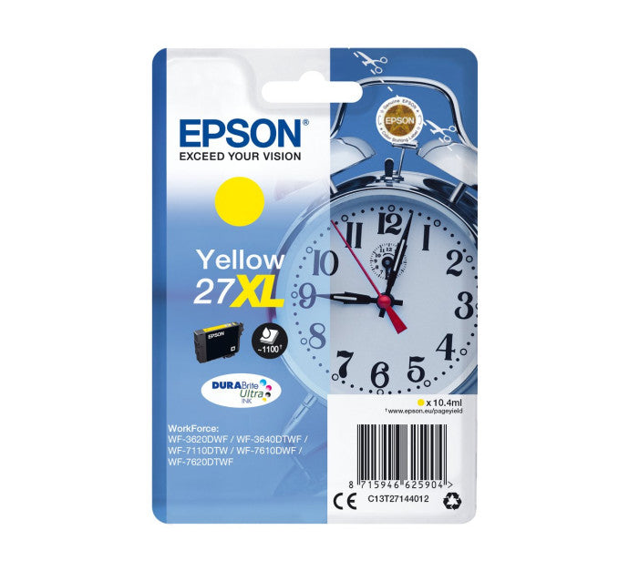 Cartouche EPSON C13T27144012 27XL - Yellow