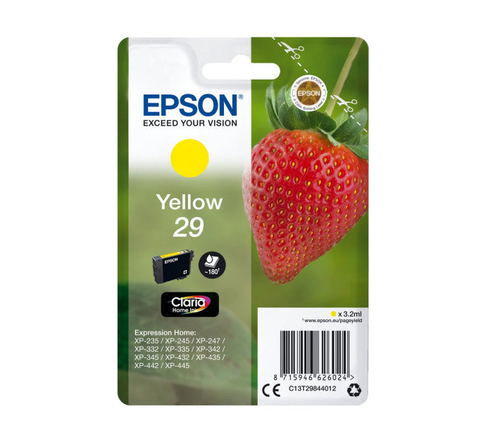 Cartouche EPSON C13T29844012 - Yellow