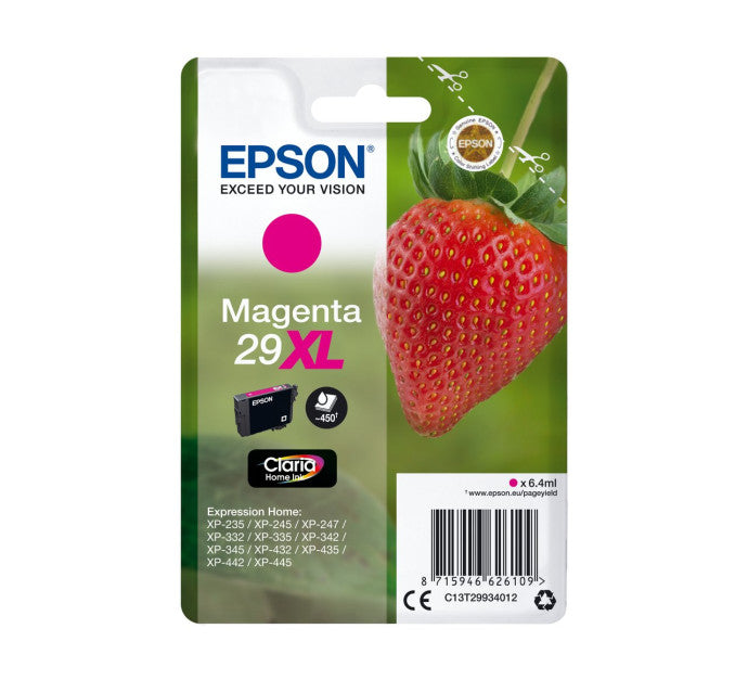 Cartouche EPSON C13T29934012 XL - Magenta