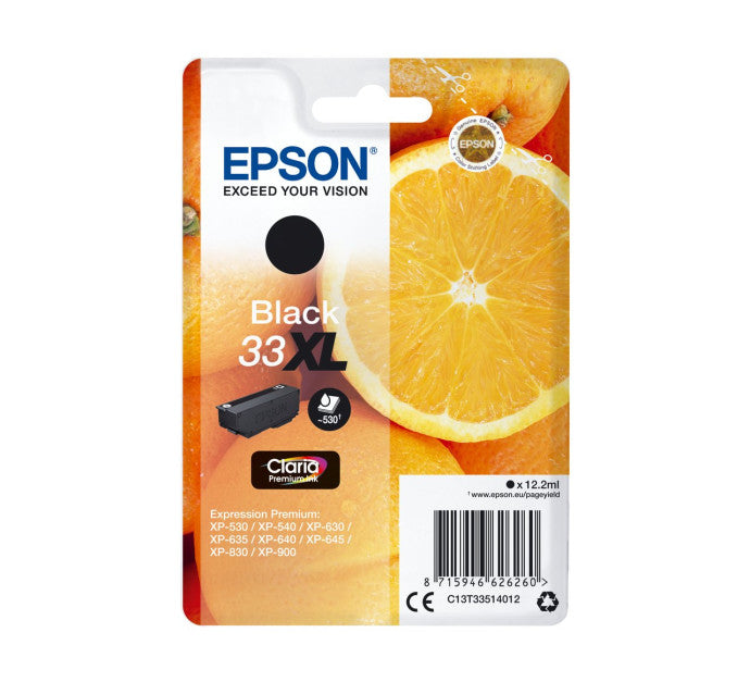 Ink/33XL Oranges 12.2ml BK